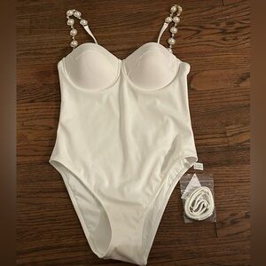 Nadine Merabi swimsuit